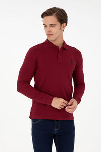 Bluzë polo bazike me mëngë të gjata