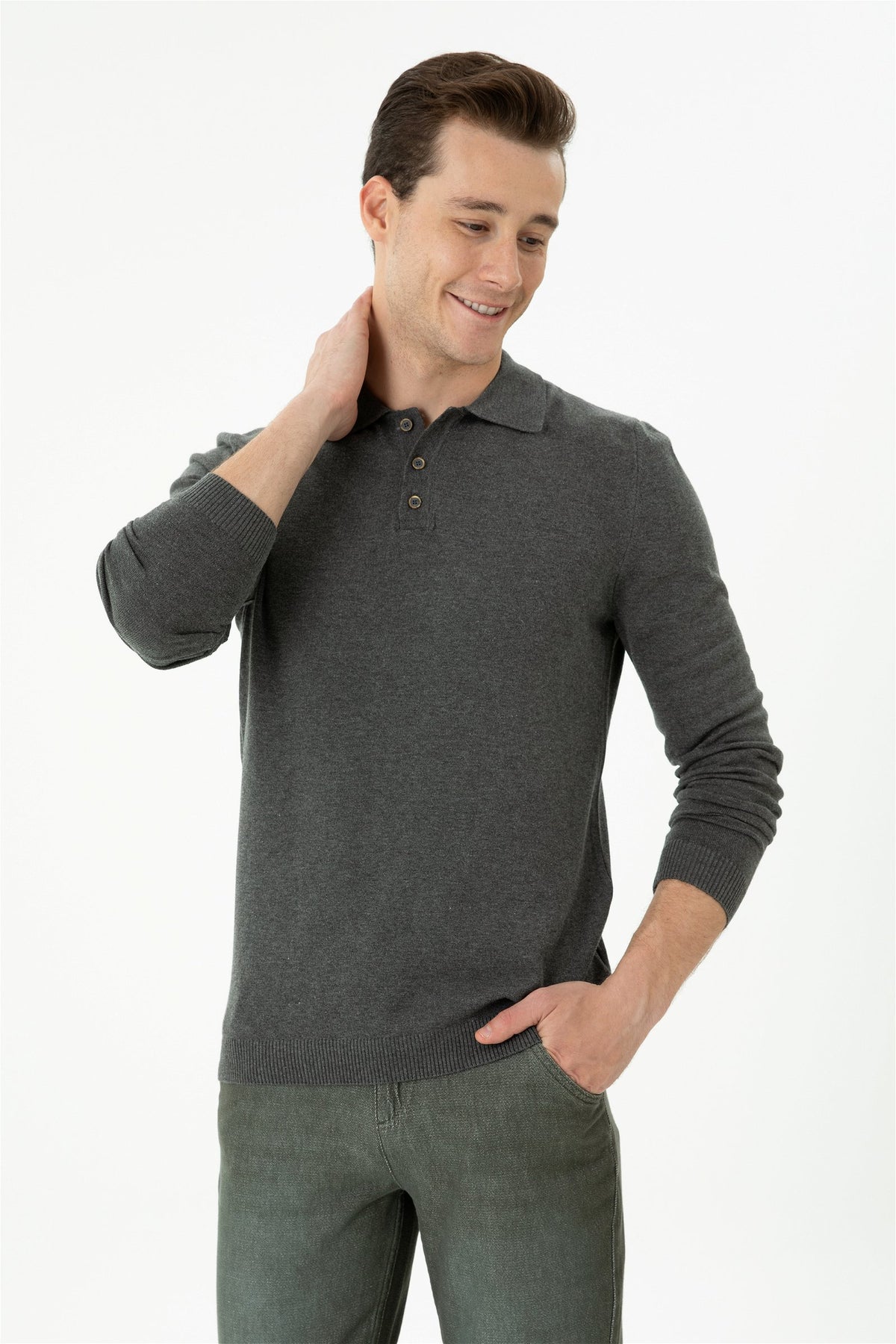 Pulovër polo bazike