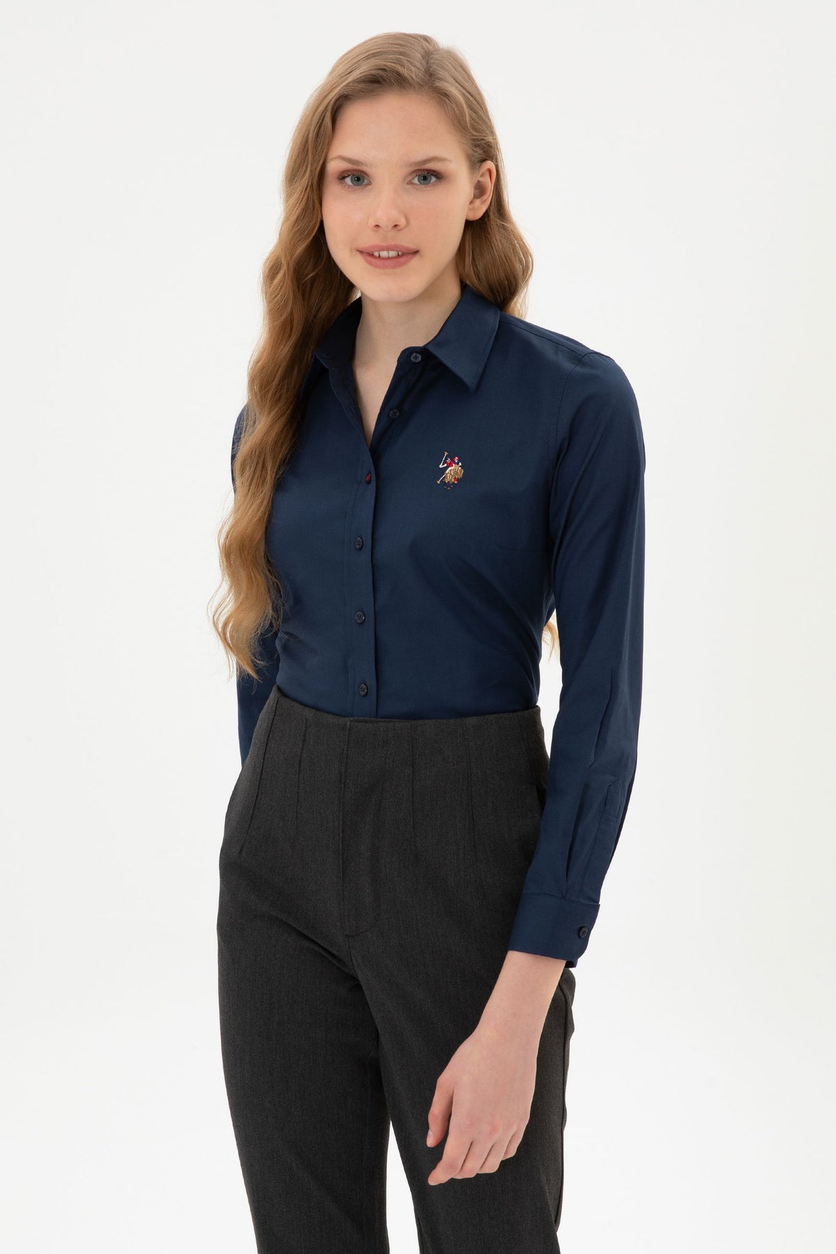 Këmishë klasike me logo klasike