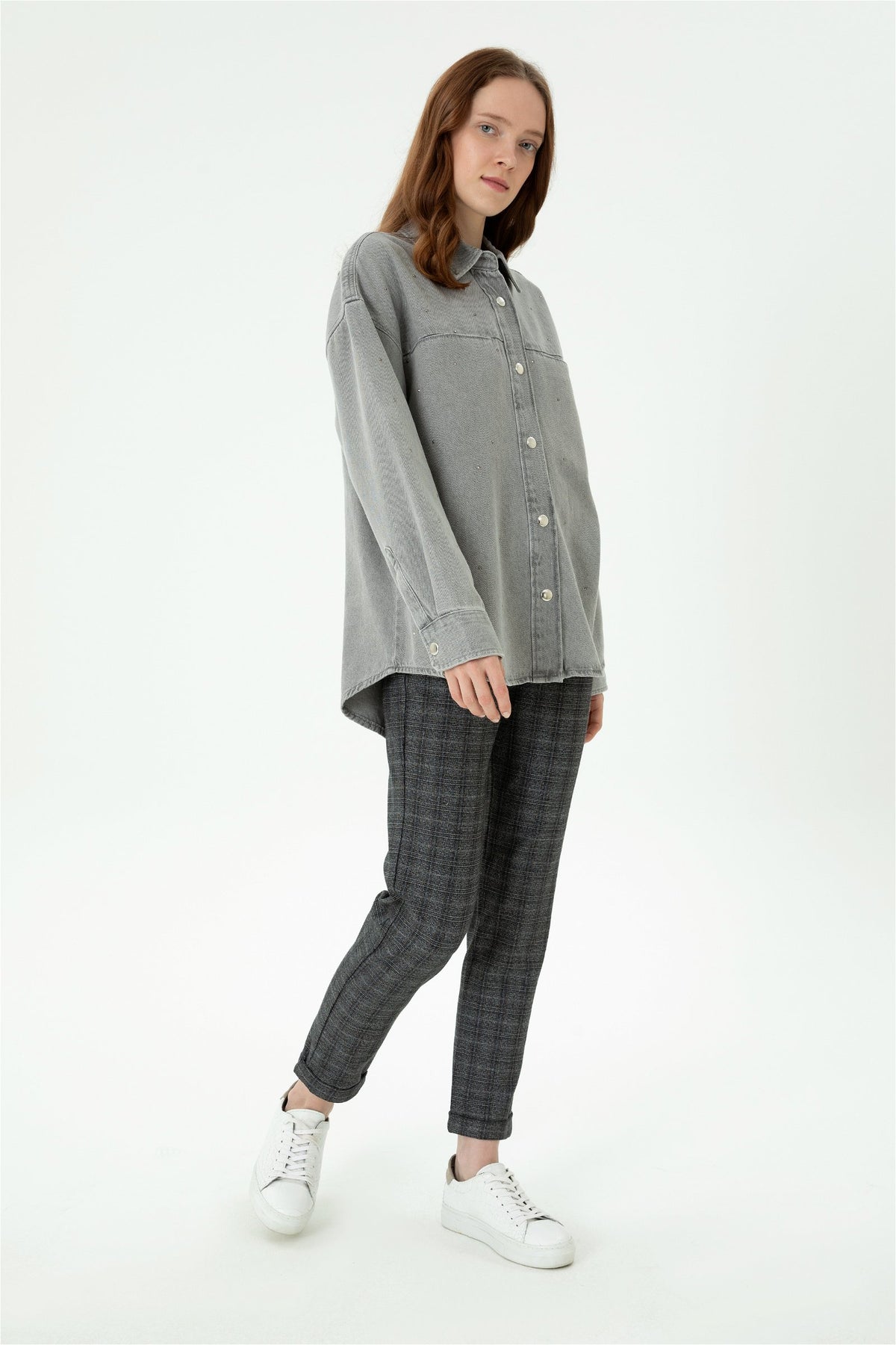 Pantallona klasike me kuadrate