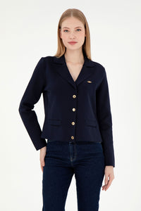 Kardigan me logo metalike