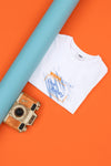 T-shirt USPA Sport me print “Live Boldly” për djem