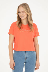 T-shirt i shkurtër me mbishkrim U.S. Polo Assn.