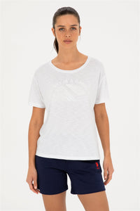T-shirt i lehtë USPA Sport me mbishkrim motivues