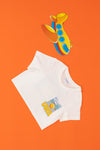 T-shirt USPA me print tropikal për djem