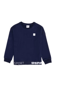 Bluze sportive me shirit USPA Sport në fund për djem