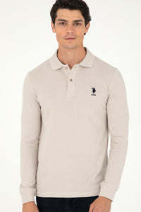 Bluzë polo bazike me mëngë të gjata