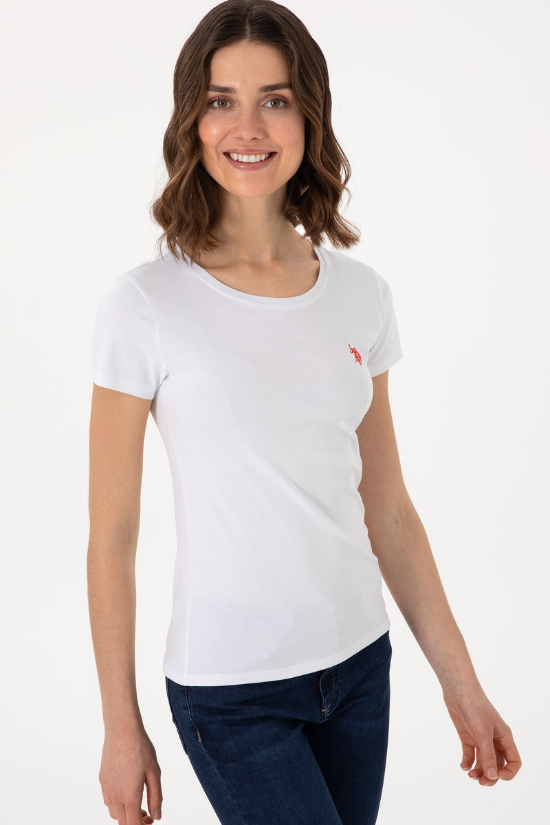 T-shirt bazik me logo minimaliste