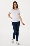 T-shirt bazik me logo minimaliste
