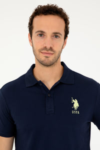 Bluzë polo klasike me logo shumëngjyrëshe