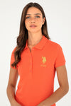 Bluzë polo klasike me logo ari