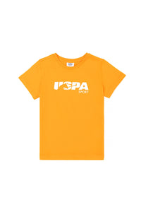 T-shirt USPA Sport me logo me siluetë kali për djem
