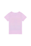 T-shirt me shirita ngjyrash për vajza