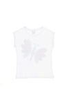 T-shirt pa mëngë dizajn fluture për vajza