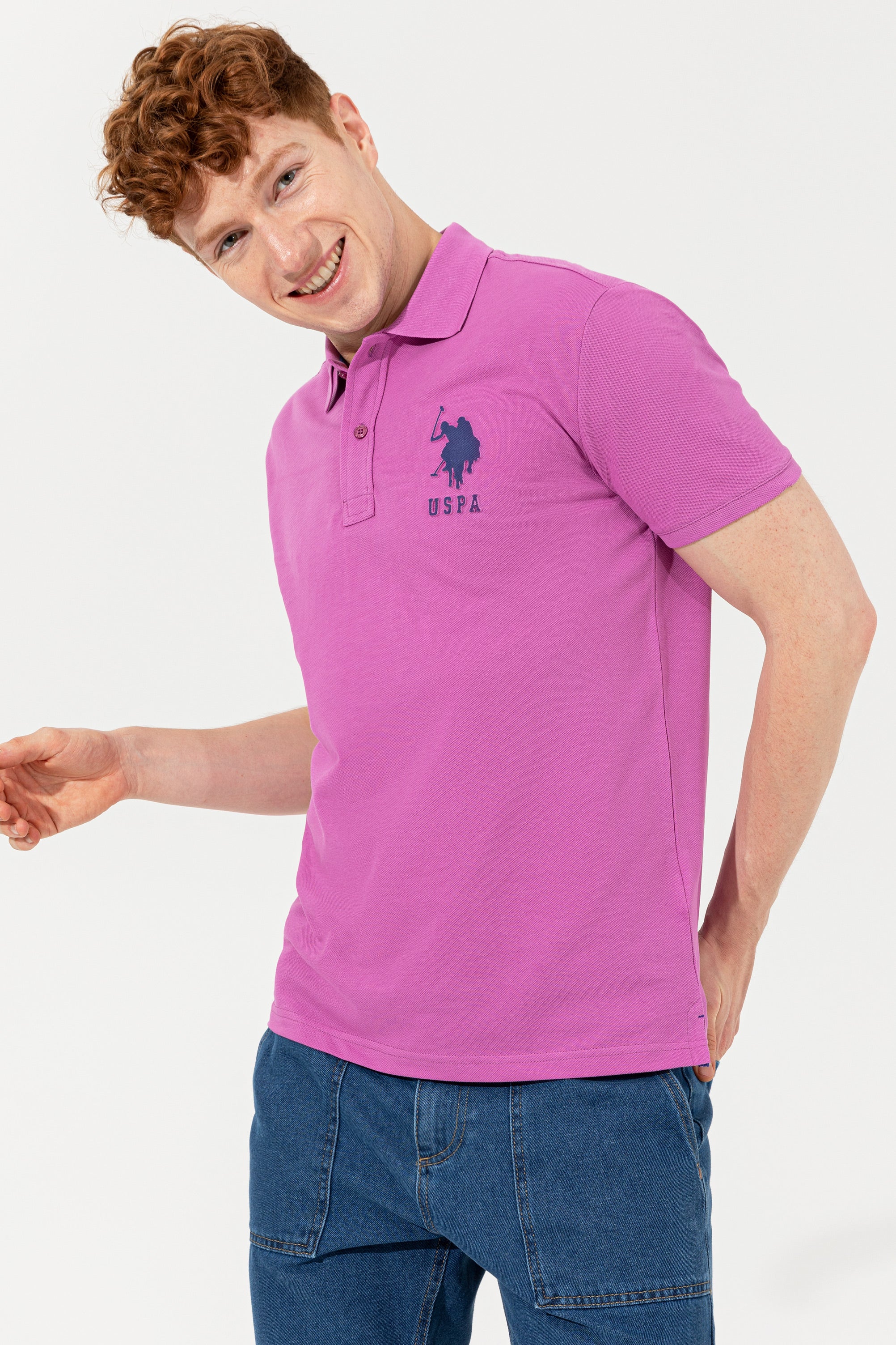 Bluzë polo me print 3D