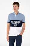 Bluzë polo tringjyrëshe