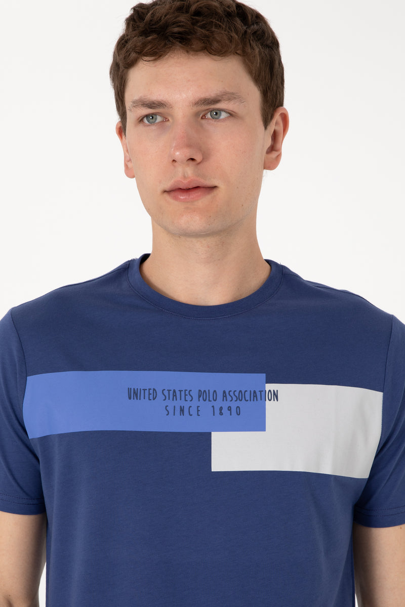 T-shirt me panele ngjyrash