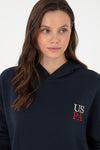 Hoodie bazik me shkrim minimalist USPA
