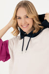 Hoodie USPA Sport me mëngë të gjera shumëngjyrësh