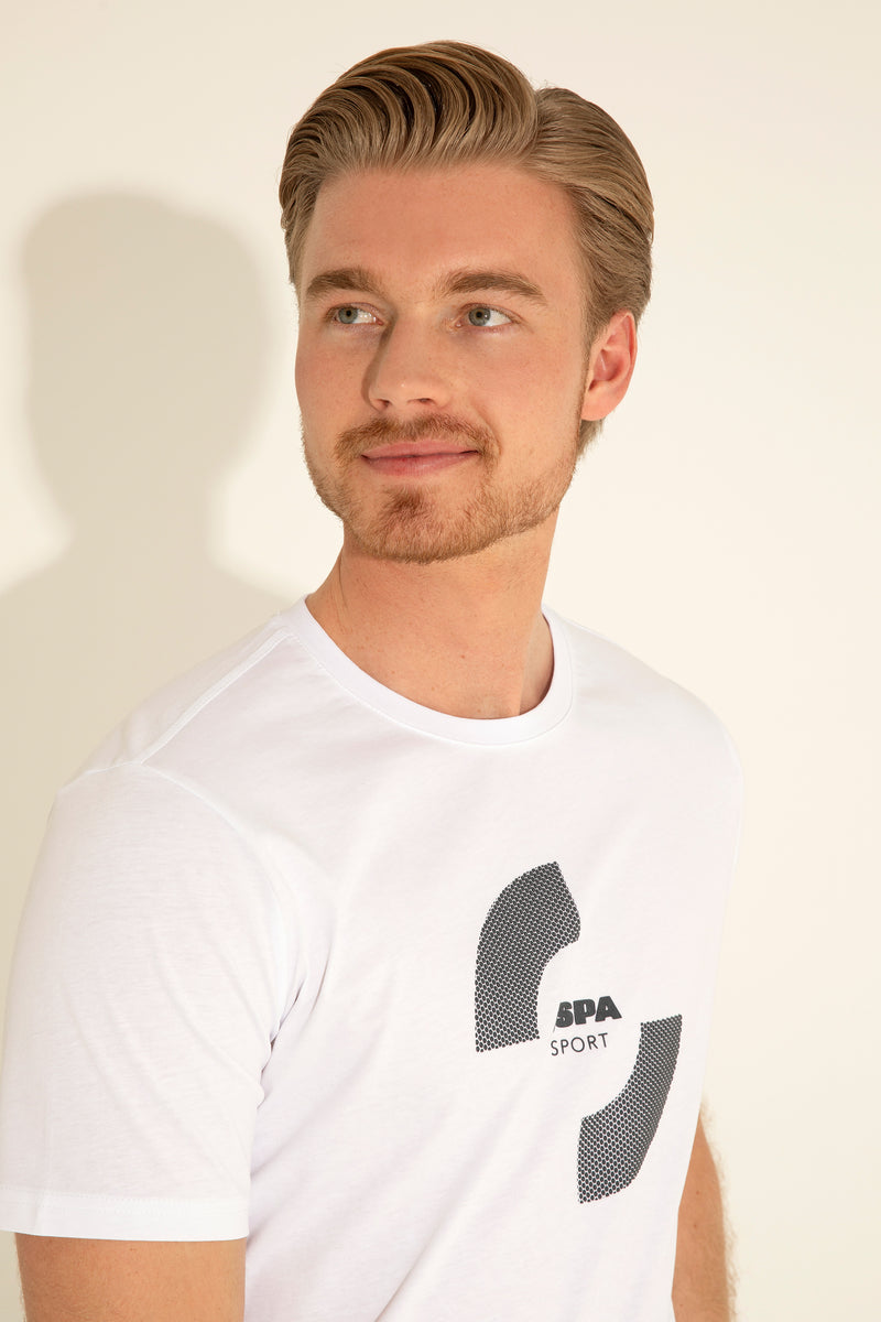 T-shirt USPA Sport me print minimalist