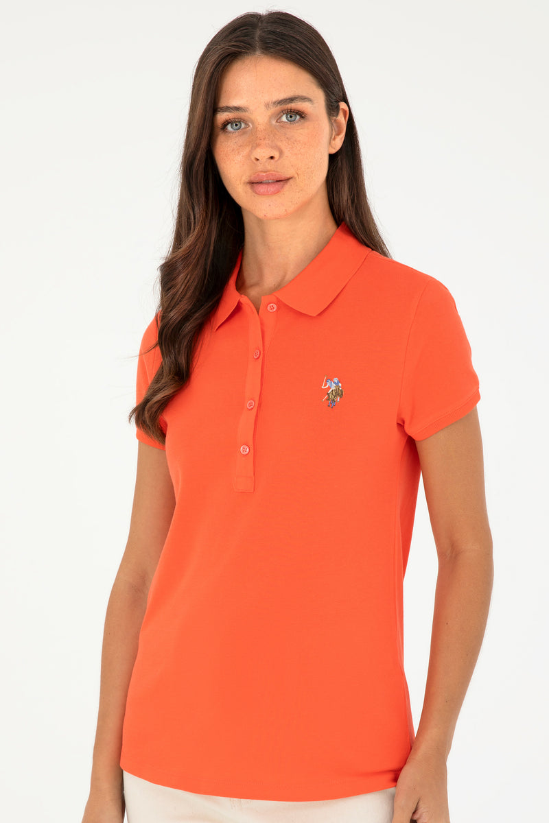 Bluzë polo bazike me logo klasike