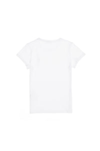T-shirt bazik me logo të qëndisur për djem