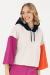 Hoodie USPA Sport me mëngë të gjera shumëngjyrësh
