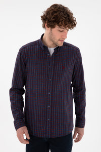 Këmishe klasike me motive katrore