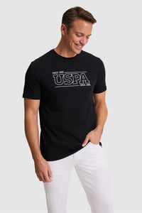 T-shirt me print "USPA"