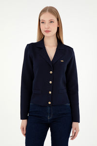 Kardigan me logo metalike