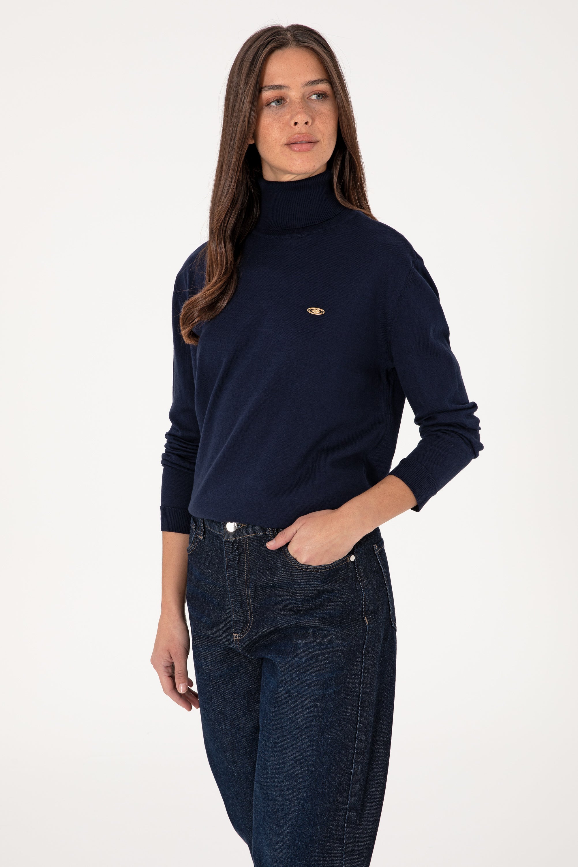 Golf klasik me logo metalike