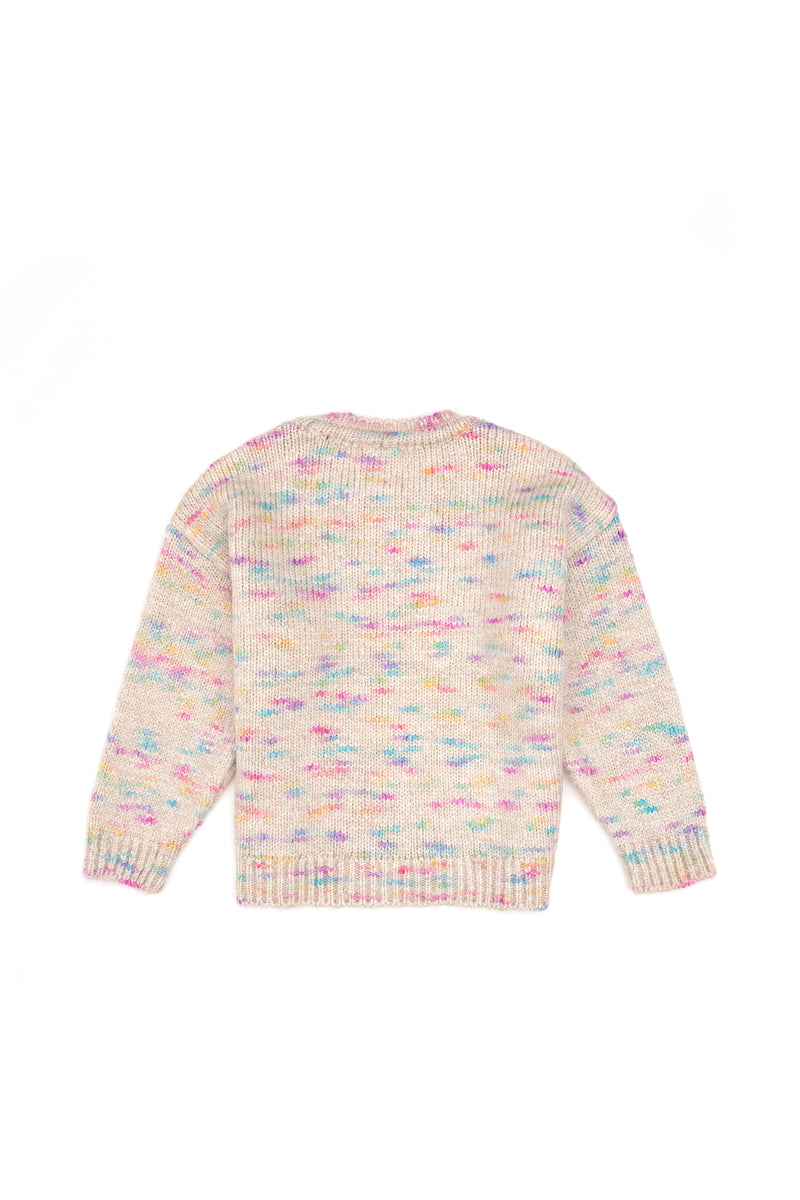 Triko për vajza me shkrim me shkëlqim