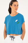 T-shirt crop-top USPA Sport