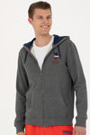 Hoodie me kapuç dhe zinxhir