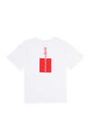 T-shirt USPA Sport me print minimalist për djem
