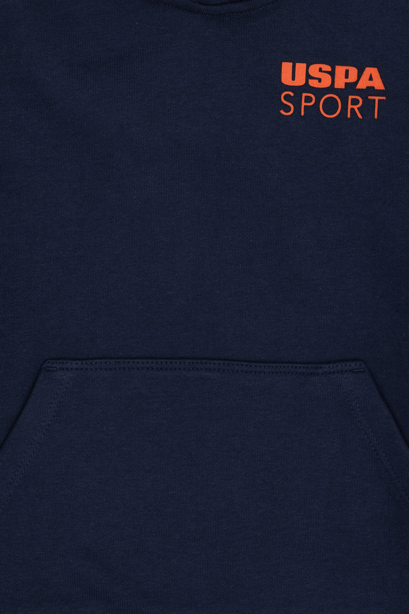 Hoodie USPA Sport me mëngë të brendshme për djem
