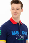 Bluzë polo USPA Sport me shkrim