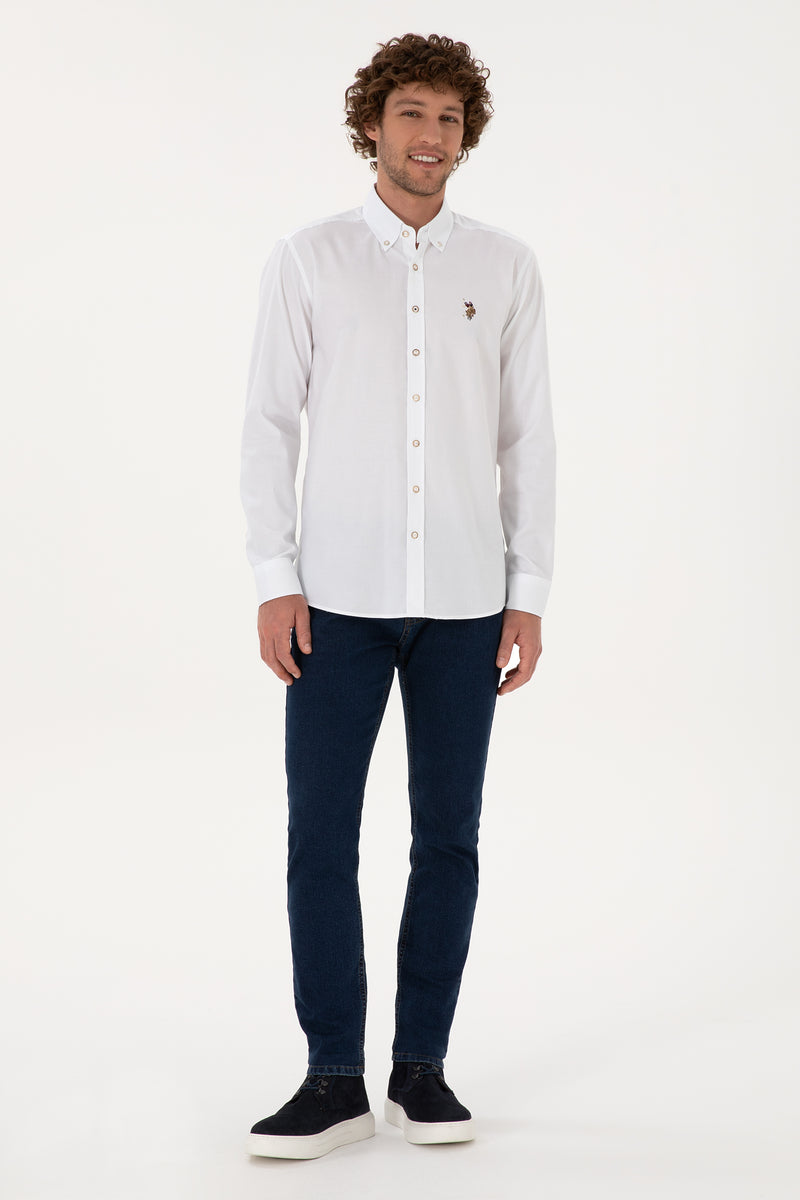 Këmishë klasike me logo klasike