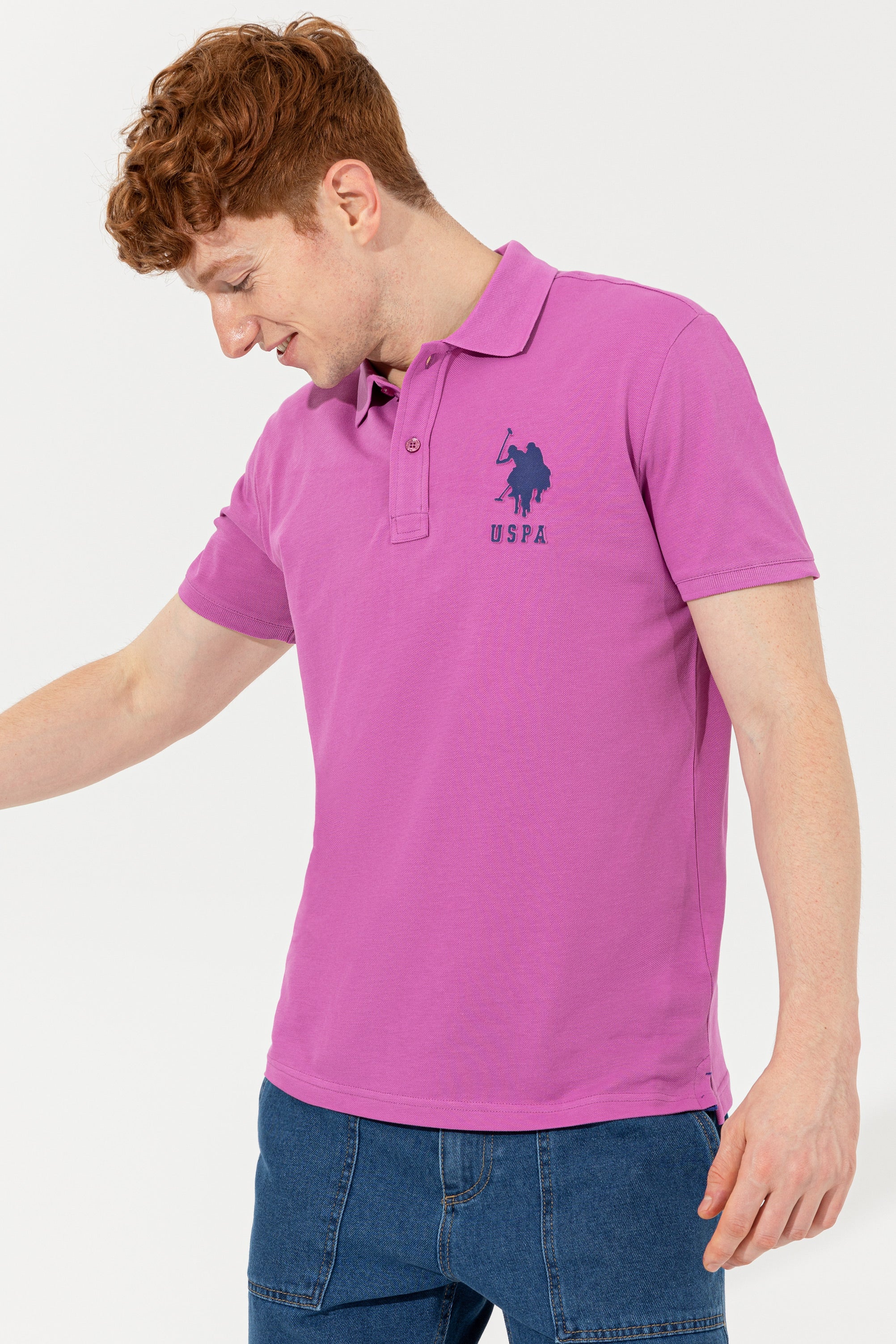 Bluzë polo me print 3D