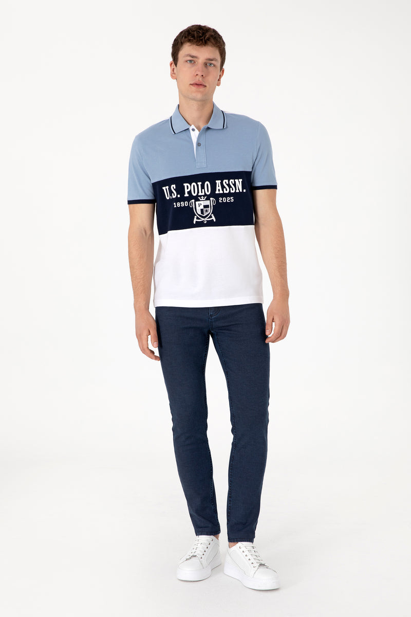 Bluzë polo tringjyrëshe