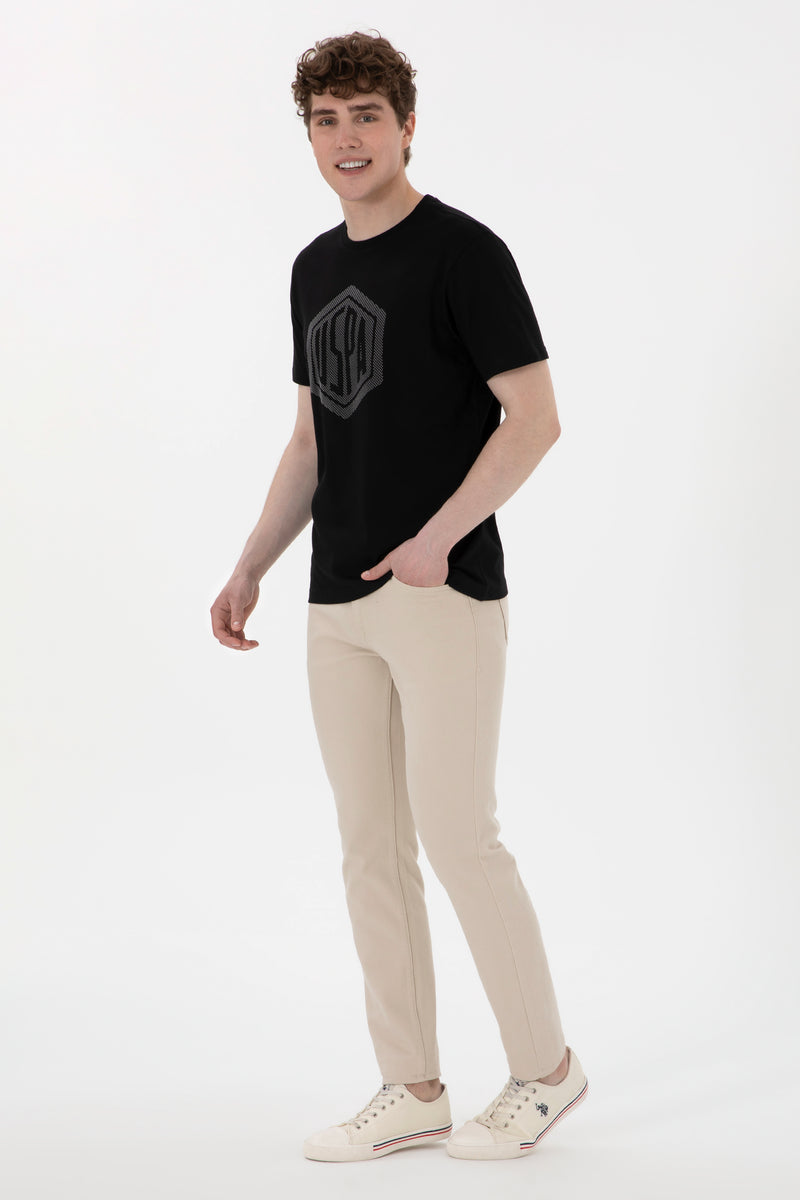 T-shirt me grafik të stampuar