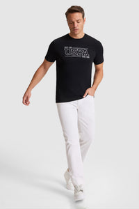 T-shirt me print "USPA"