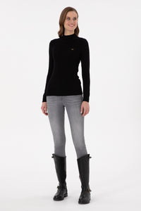 Triko gjysmëgolf me vija elegante