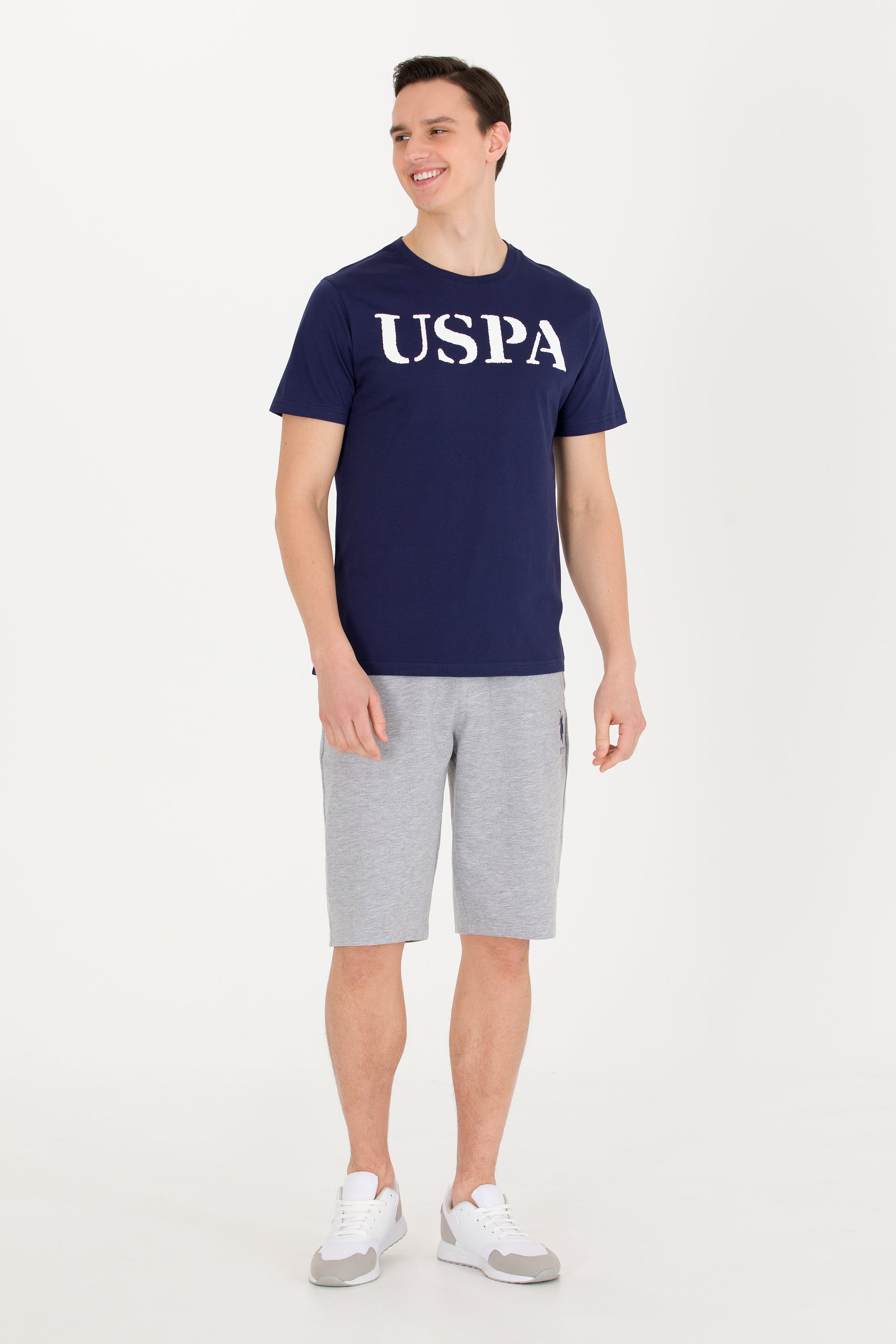 T-shirt me shkrim USPA retro