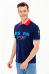 Bluzë polo USPA Sport me shkrim