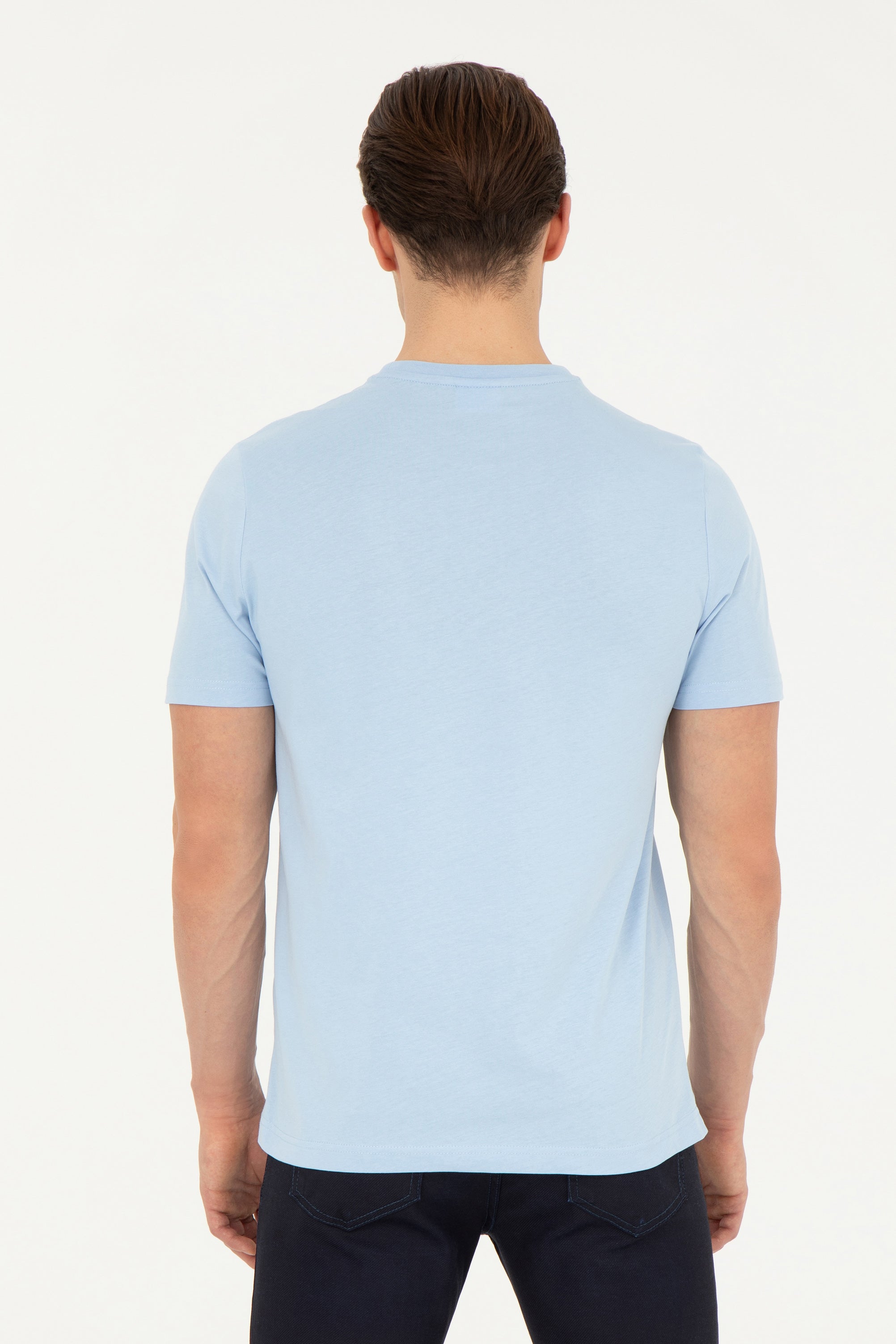 T-shirt USPA Sport me logo me kokë kali