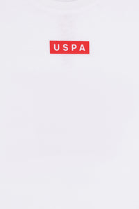 T-shirt USPA Sport me print minimalist për djem