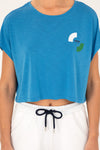 T-shirt crop-top USPA Sport