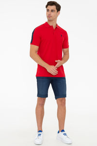 Bluzë polo me shirit USPA në sup