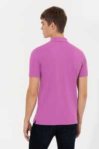Bluzë polo klasike me logo të qëndisur